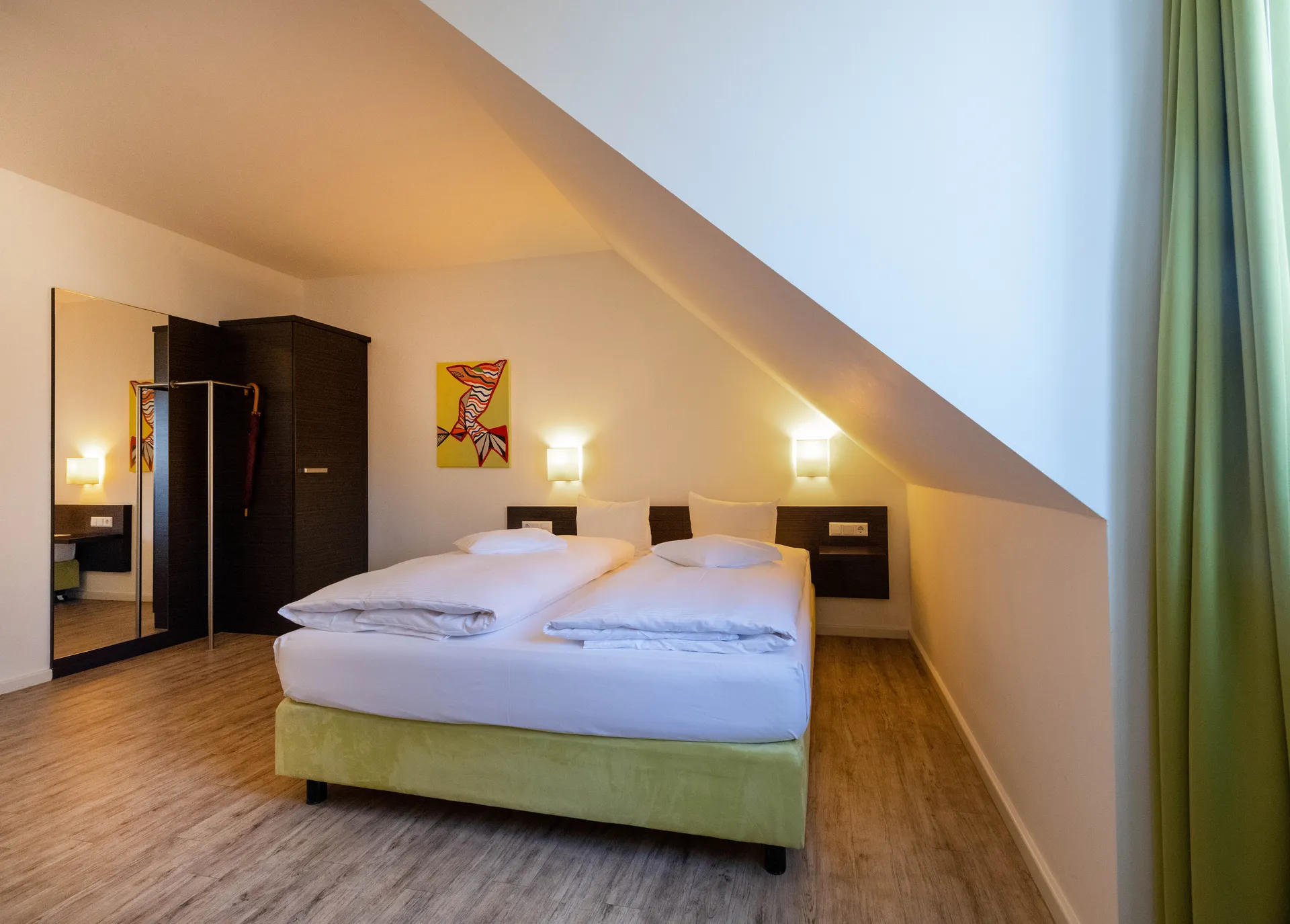 Quartier für Beweibte Dachgeschoss