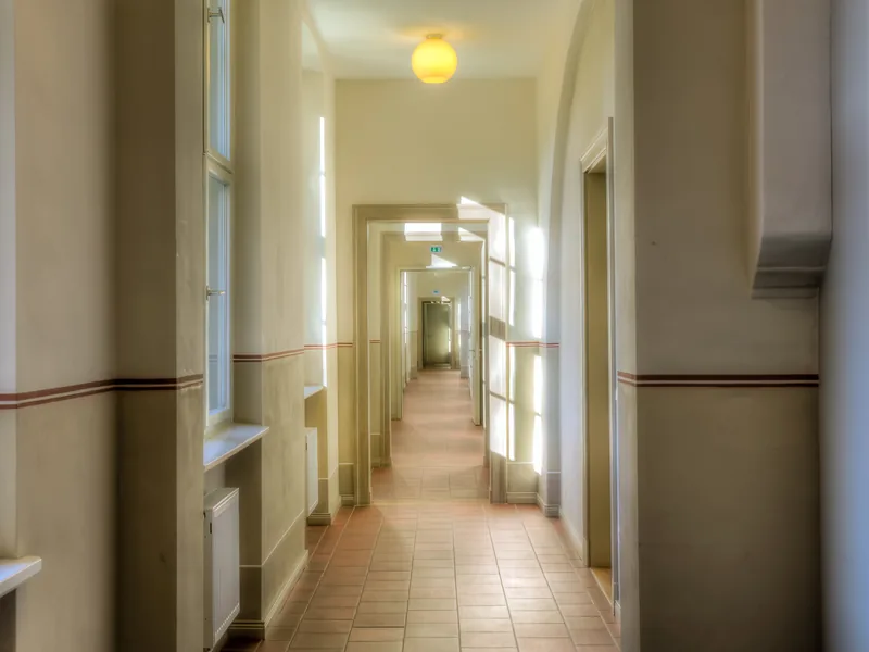 Historisches Treppenhaus im Hotel am Großen Waisenhaus