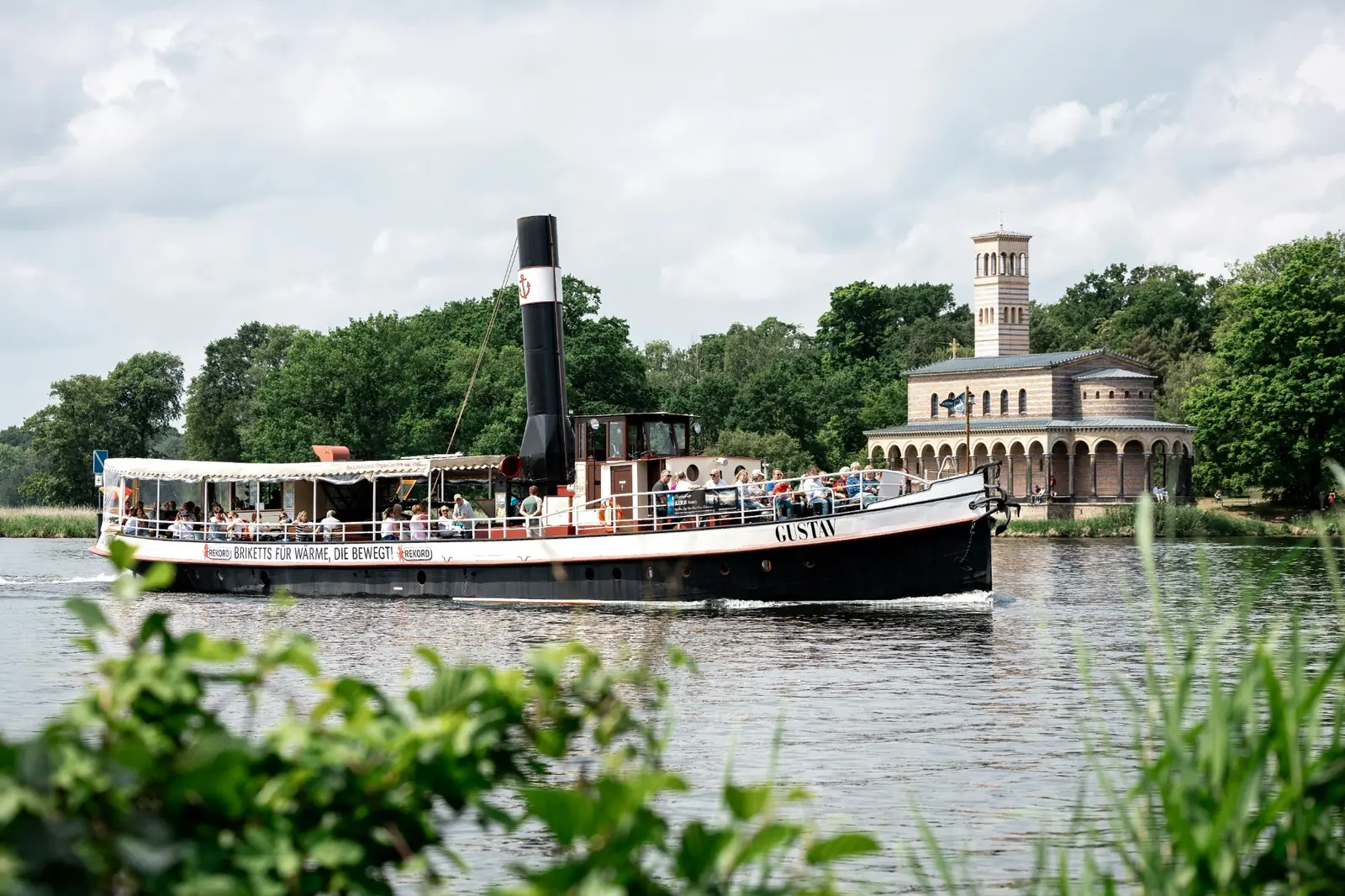 Schlösserrundfahrt auf der Havel bei Potsdam